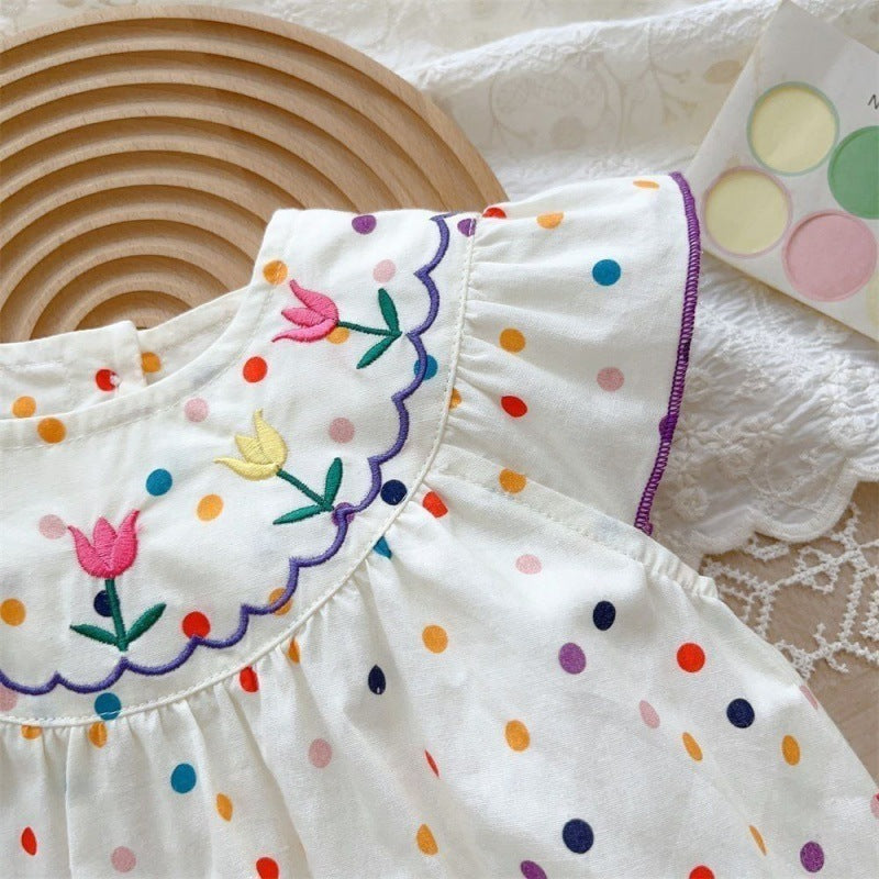 Summer-bebepink "bebe Triangle Jumpsuit" Cool Breathable Pure Cotton