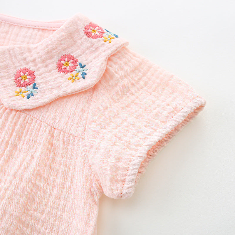 New-bebepink "bebe Jumpsuits" Thin Pure Cotton