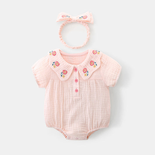 New-bebepink "bebe Jumpsuits" Thin Pure Cotton